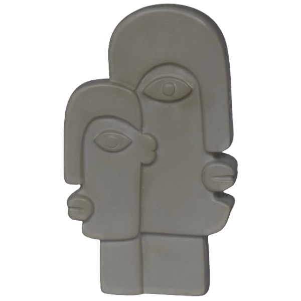Abstract Double Face