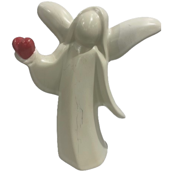 Angel with Heart Natural