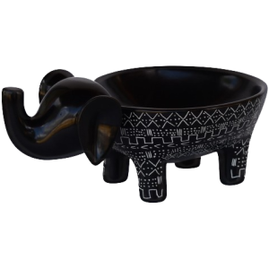 Animal Bowl Elephant Mara Mali Black