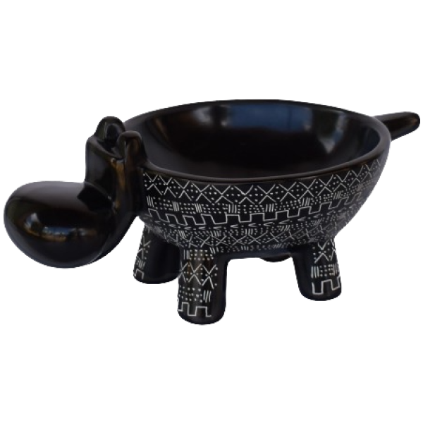 Animal Bowl Hippo Mara Mali Black