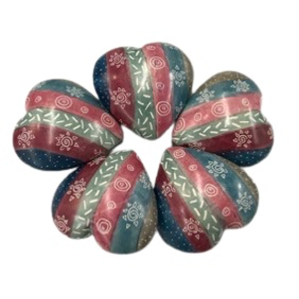 Hearts Flat Assorted Colors Fantasy