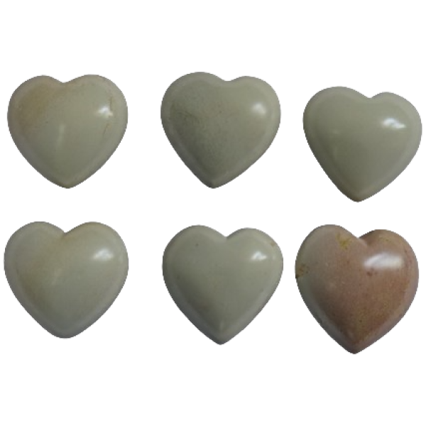 Hearts Flat Natural