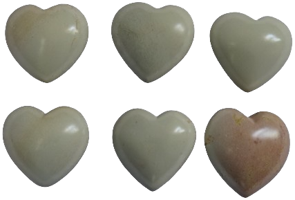 Hearts Flat Natural