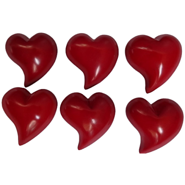 Hearts Round Arc Red