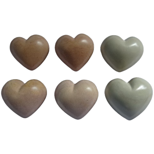 Hearts Round Natural