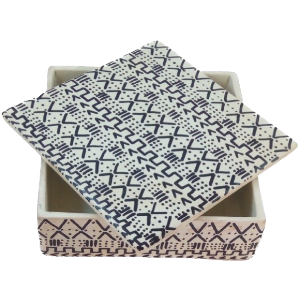 Jewellery Box Square Mali Natural
