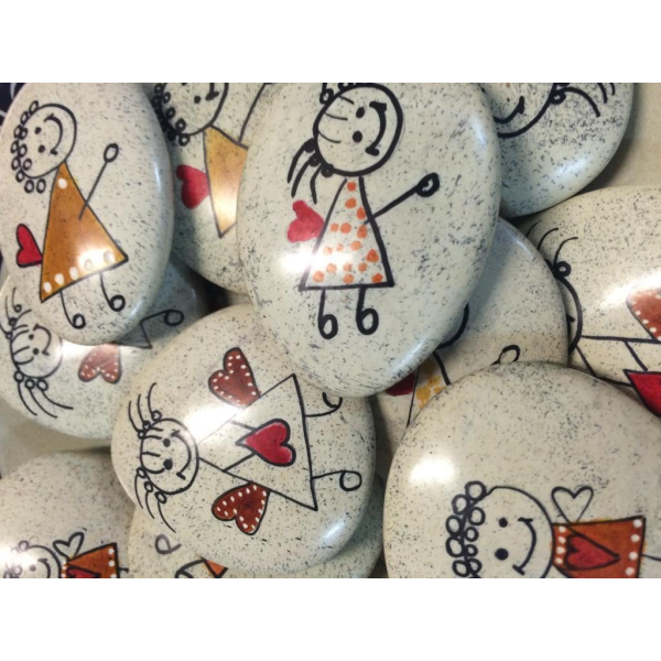 Pebbles Angel Rust Assorted
