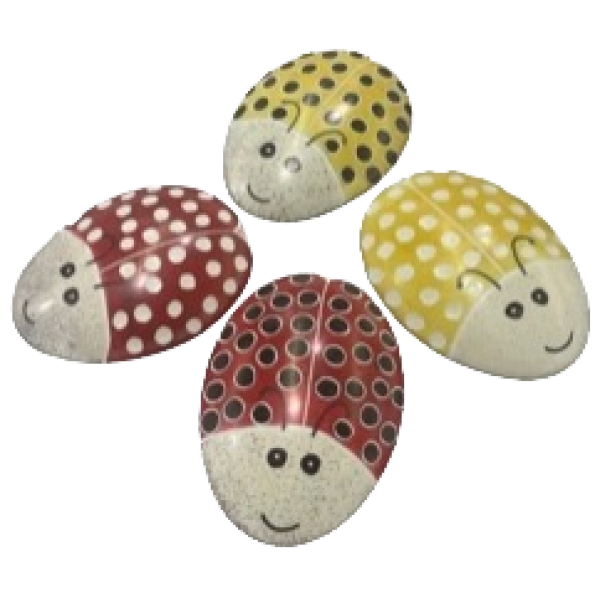 Pebbles Lady Bug & Bees Assorted