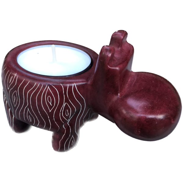Tealight Holder Hippo Mara