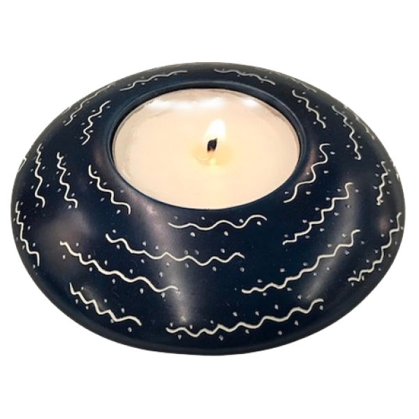 Tealight Holder Tiny Waves