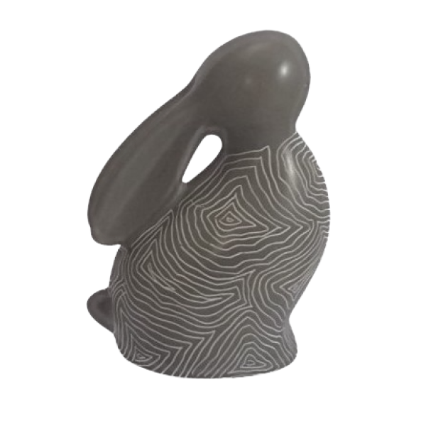 Rabbit Moon Gazing