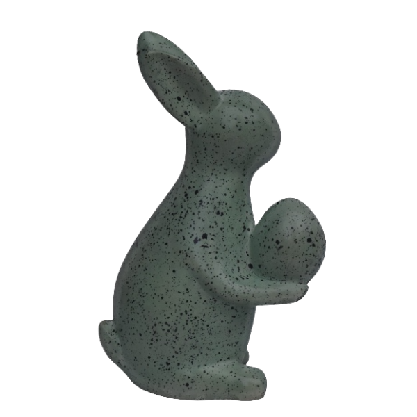 Rabbit with Egg at the Front